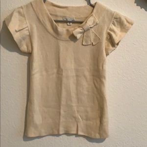 Banana republic wool cashmere sweater short sleeve